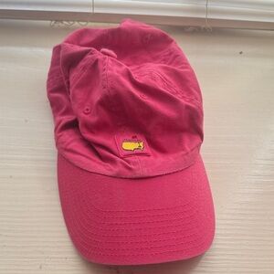 pink Maters Baseball Cap with Yellow Logo